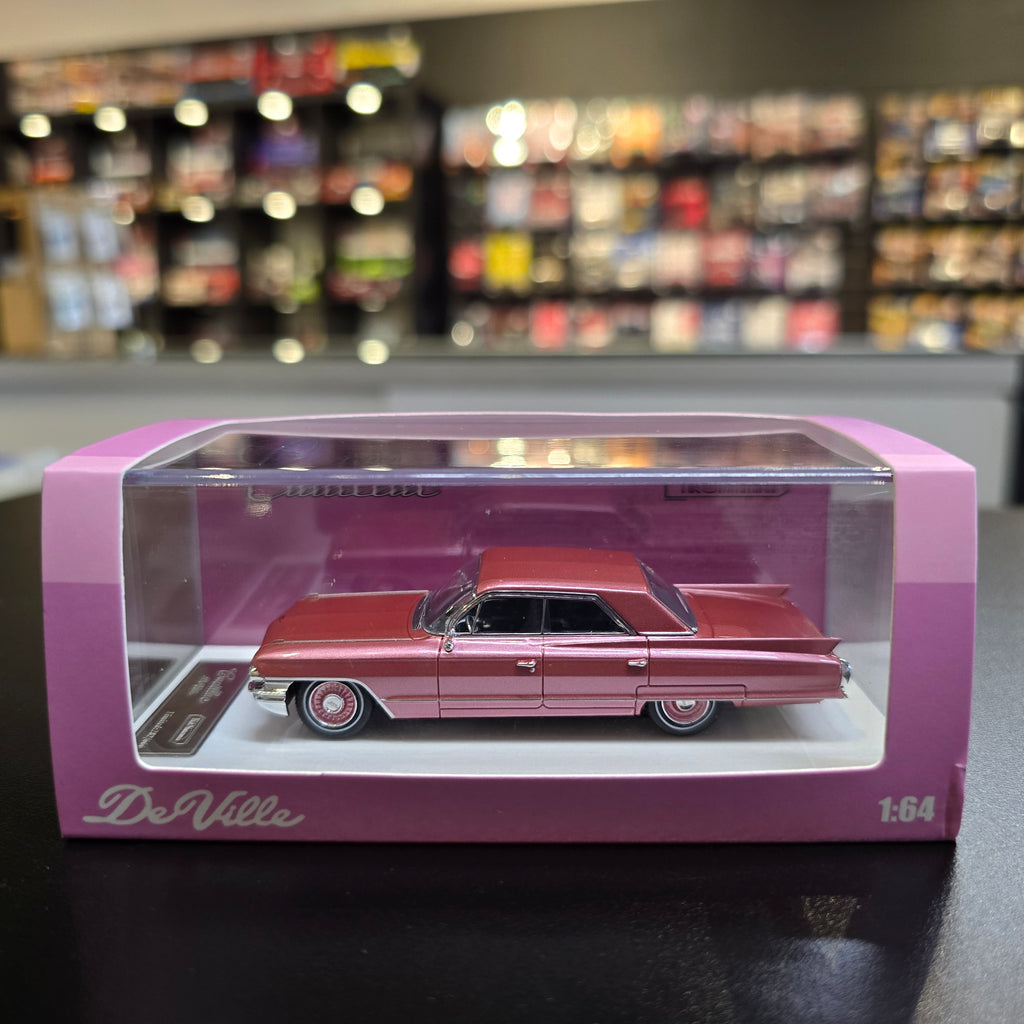 MK Miniatures 1:64 Cadillac DeVille Ice Plum Pink