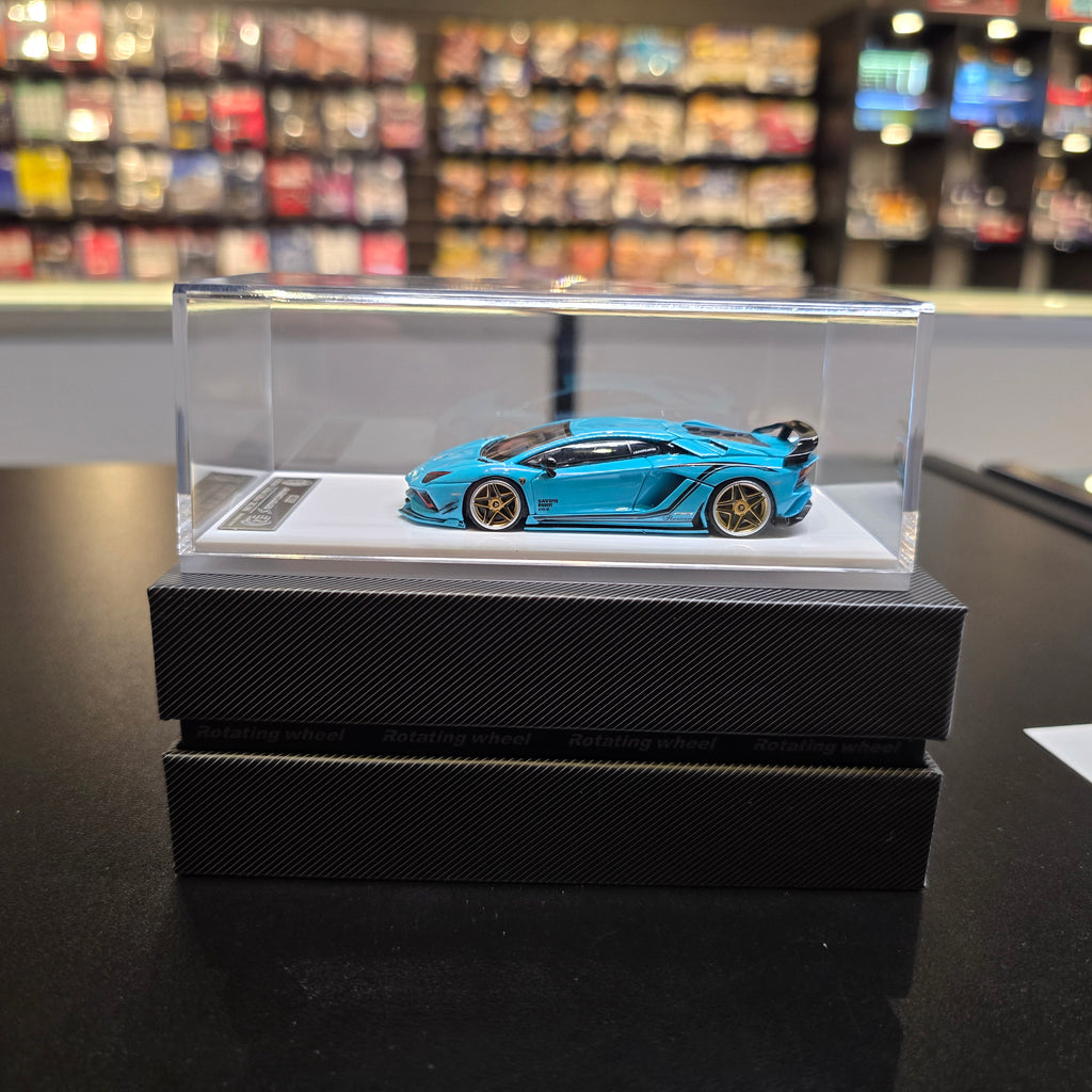 Rotating Wheel (RW) 1/64 Die-cast Model: Rowen Aventador S