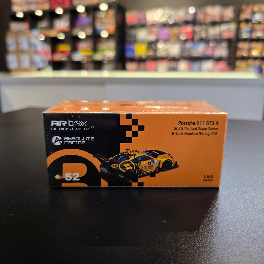TDE 2026 AR BOX 1:64 Porsche 911 GT3 R Thailand Super Series Diecast Model – GT Racing