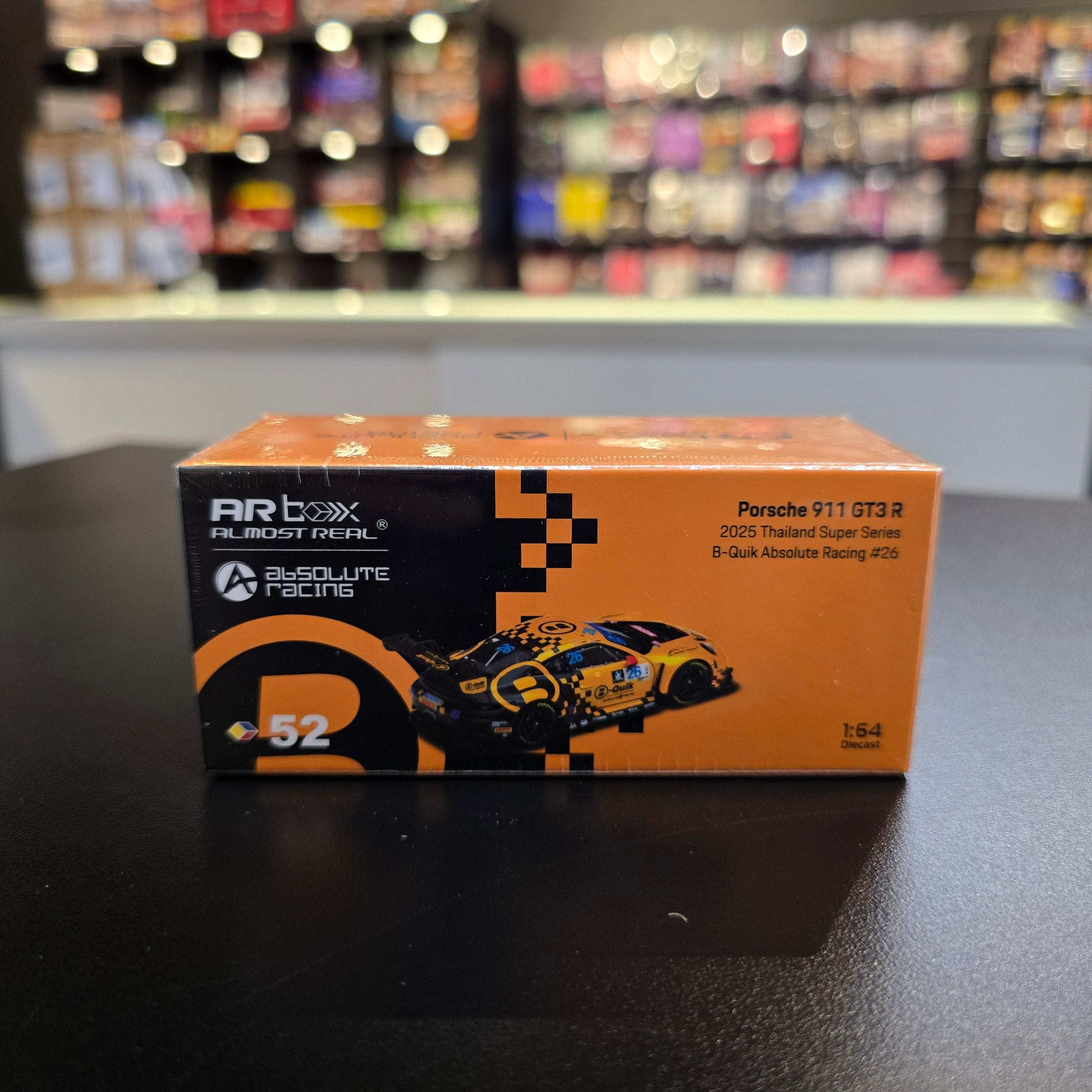 TDE 2026 AR BOX 1:64 Porsche 911 GT3 R Thailand Super Series Diecast Model – GT Racing