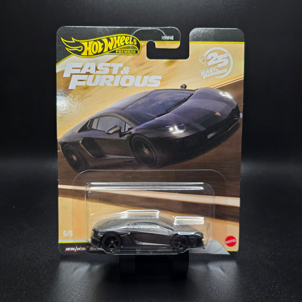 Hot Wheels Fast and Furious Lamborghini Aventador Coupe 25th Anniversary