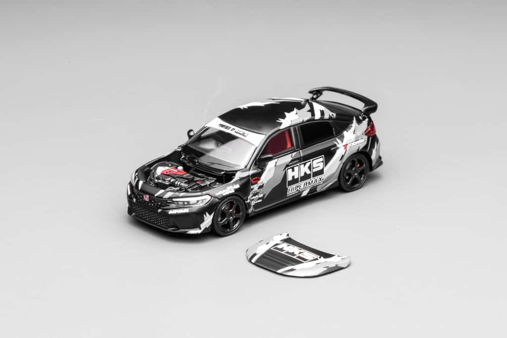 Motorhelix 1/64 Honda Civic Type R (FL5) HKS Livery Diecast