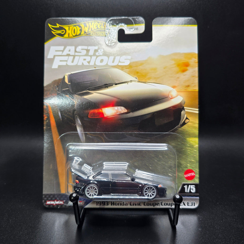 Hot Wheels Fast and Furious 1993 Honda Civic Coupe EX EJ1