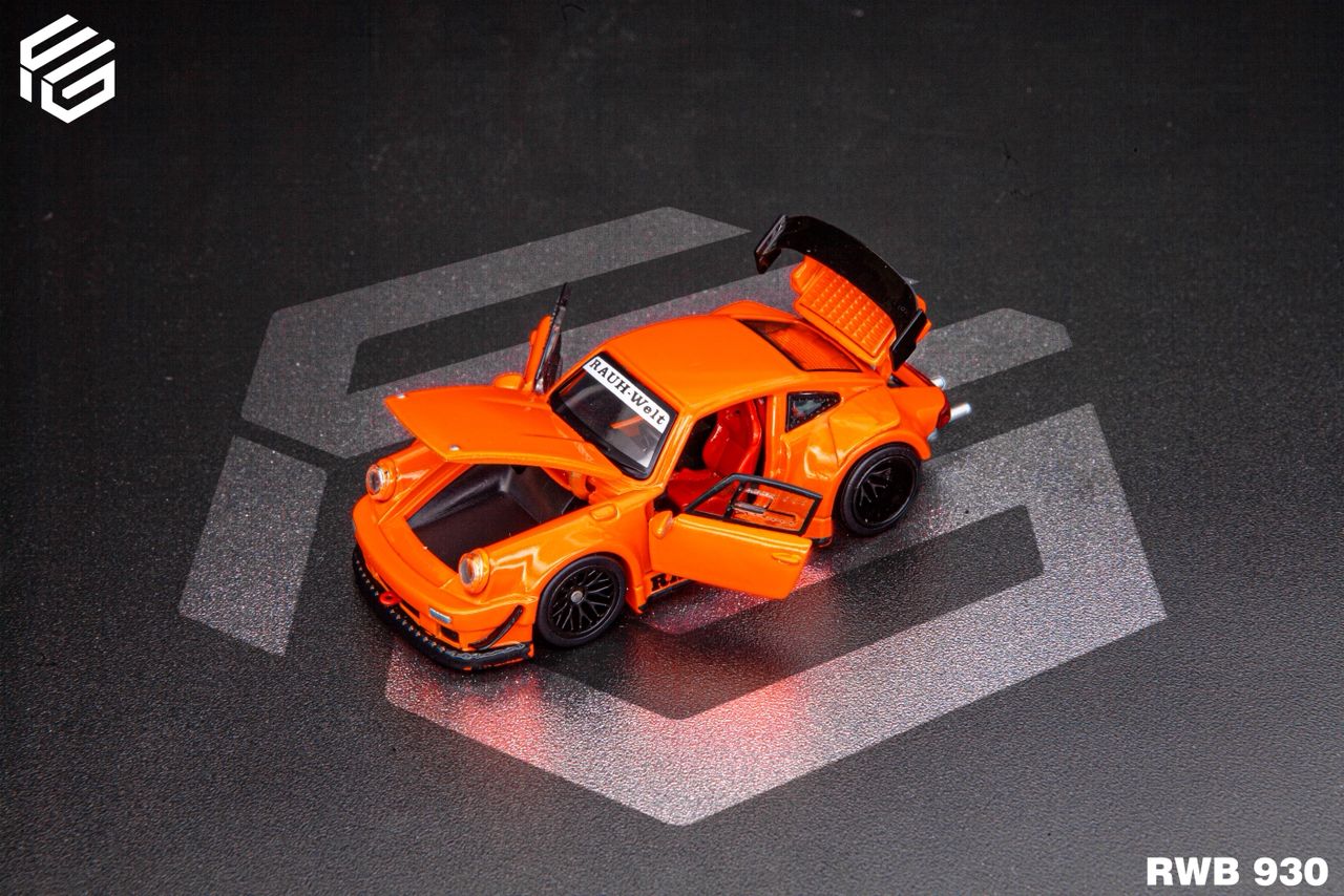 FG - TPC Custom Edition RWB 930, Full Opening Parts Metallic Orange
