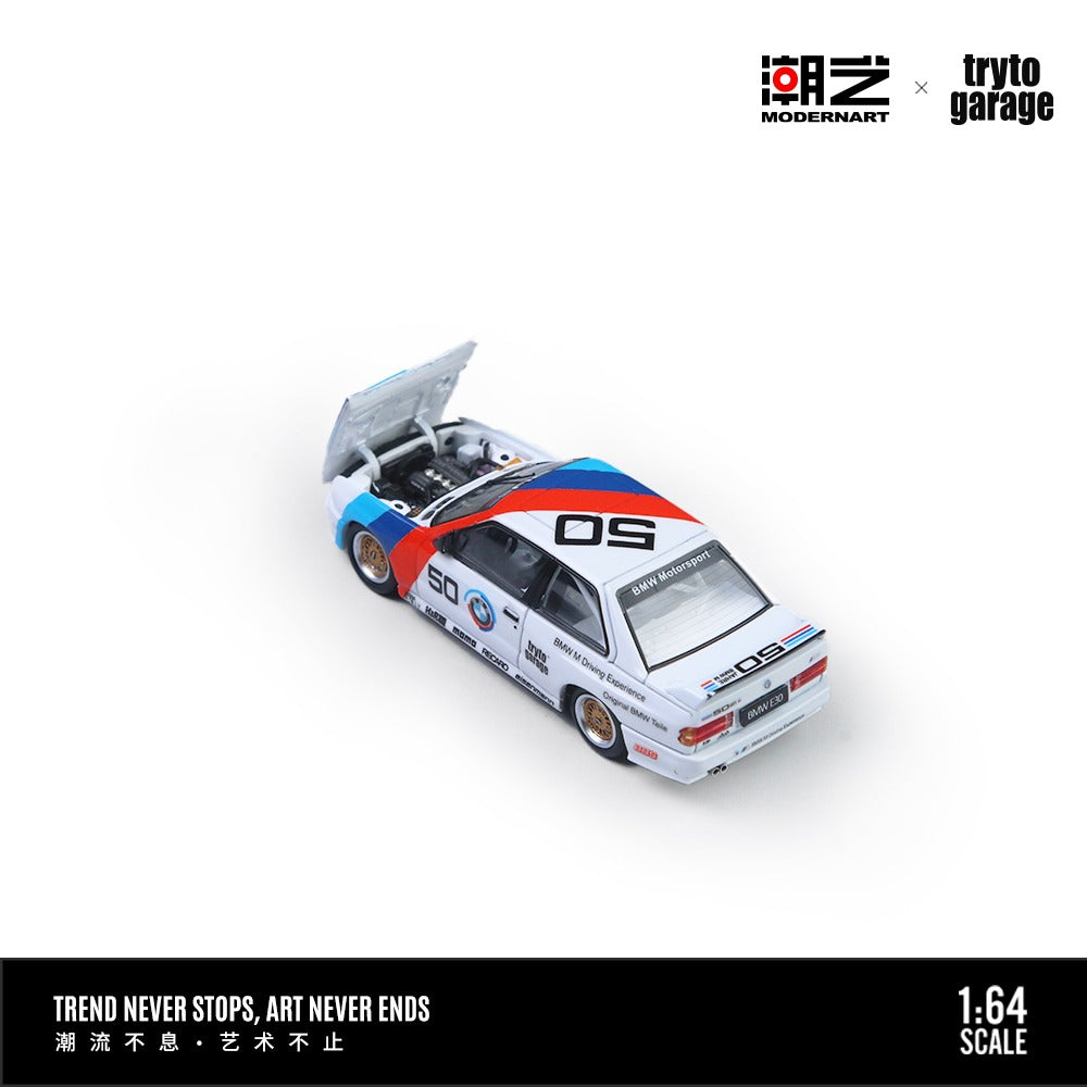 Moderart 1:64 Tryto Garage BMW E30 M3 DTM