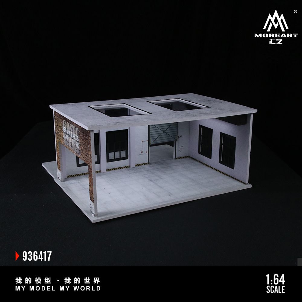 Moreart Steve Garage Building Diorama