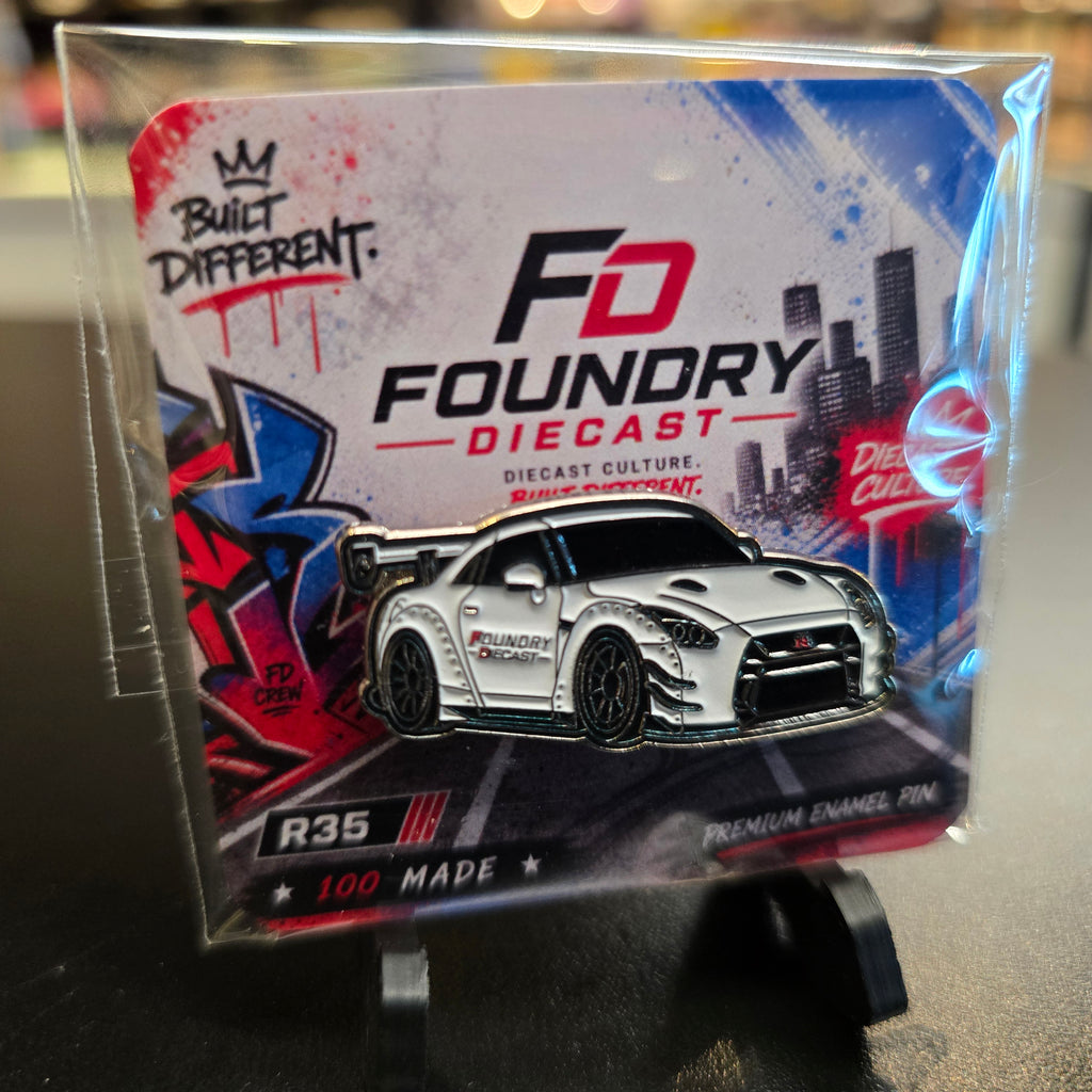 Foundry Diecast Limited Run Premium Enamel Pin