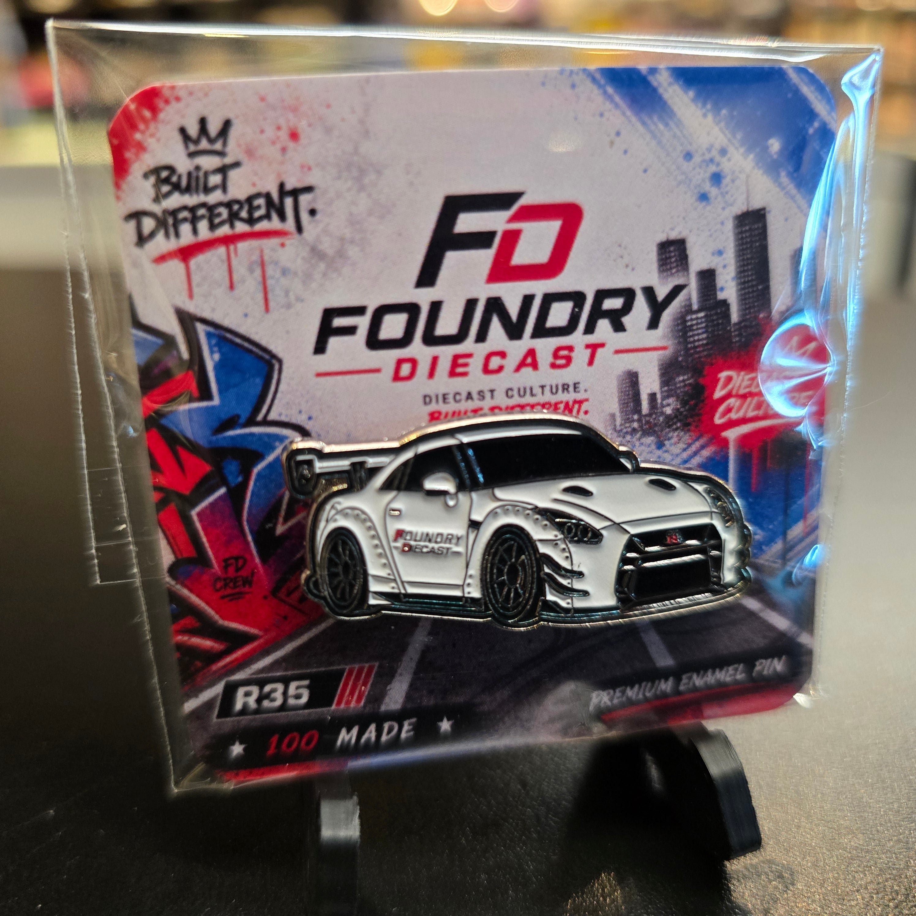 Foundry Diecast Limited Run Premium Enamel Pin