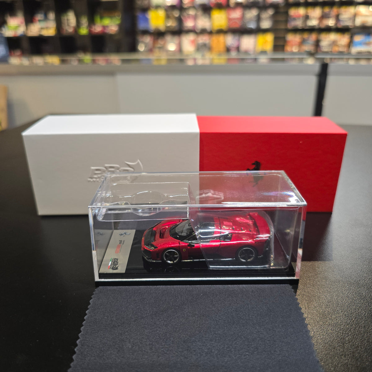 BBR 1/64 Ferrari F80 Rosso Supercar HEC 2026 Event Exclusive