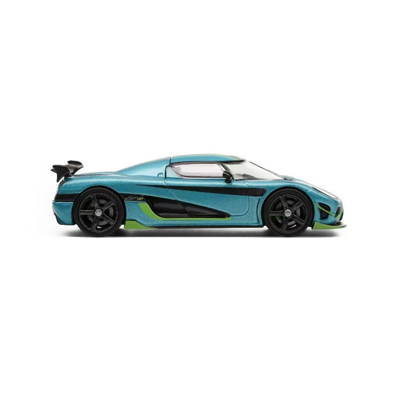 HappyCar 1:64 Koenigsegg Agera RS Cyan - Green