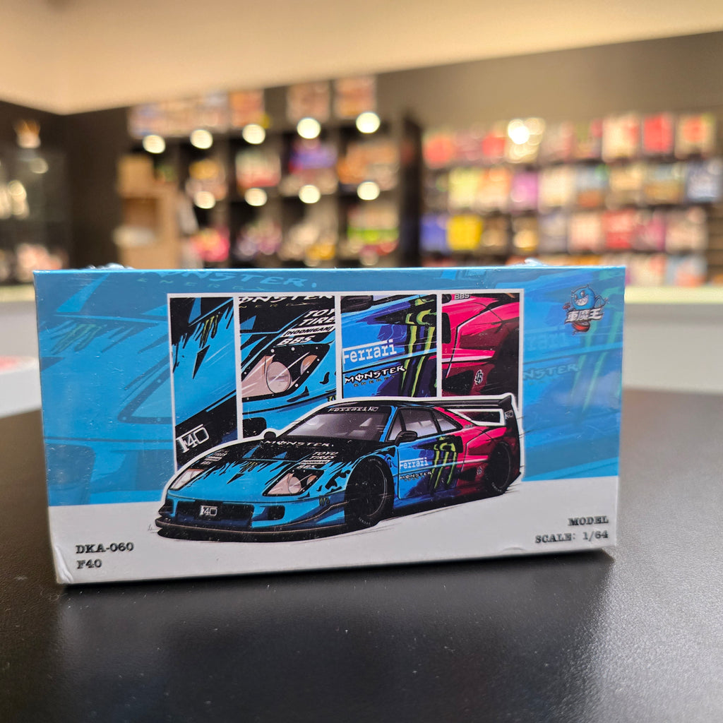 Demon King Auto 1:64 Super Car F40 LBWK Monster Livery