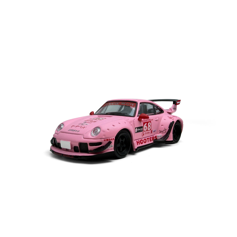 MODELMODEL 1/64 RWB 993 Hooters Matte Pink 68 (Blister Pack) MM64-RWB993-013