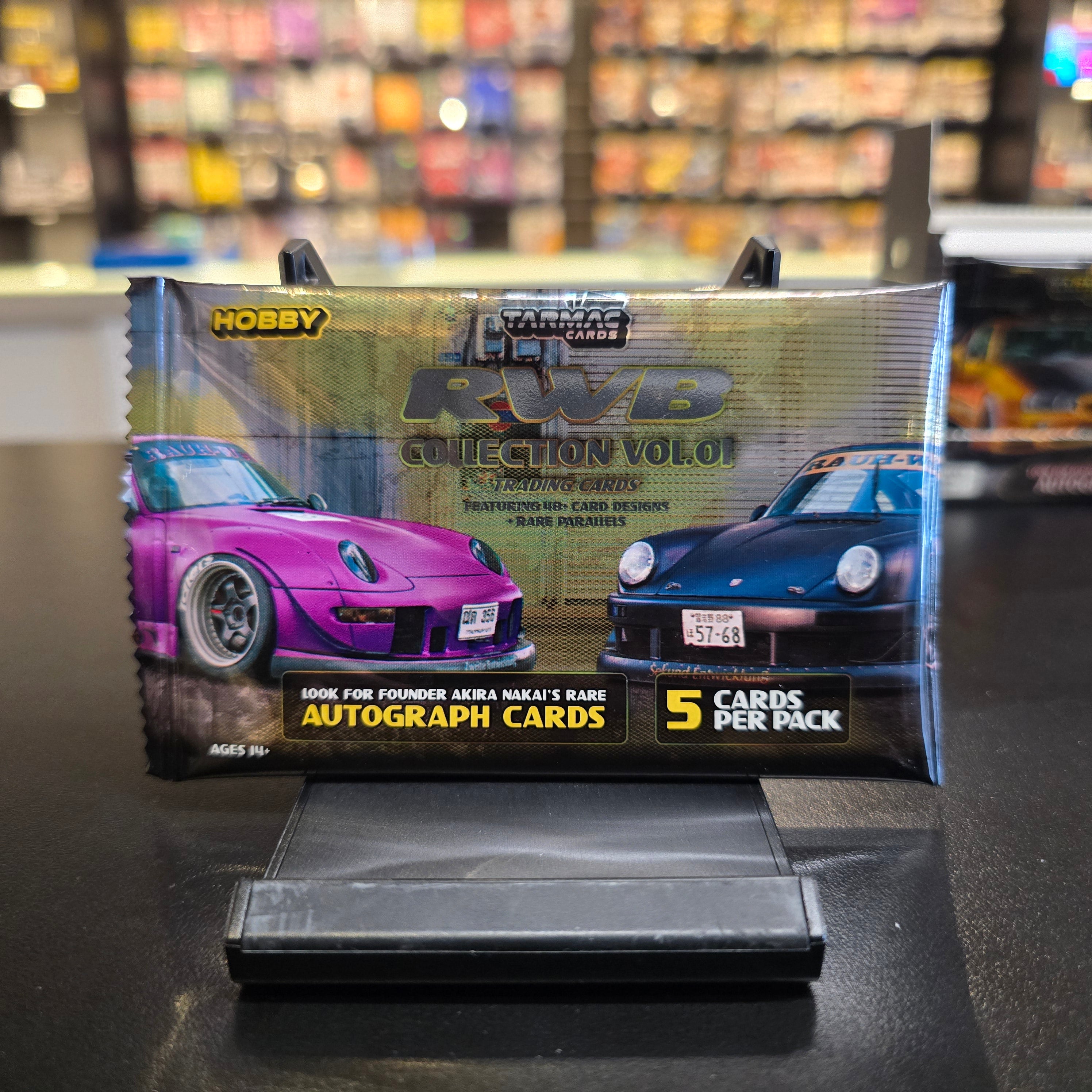 Tarmac Cards RWB Collectible Trading Cards Vol. 01 Pack