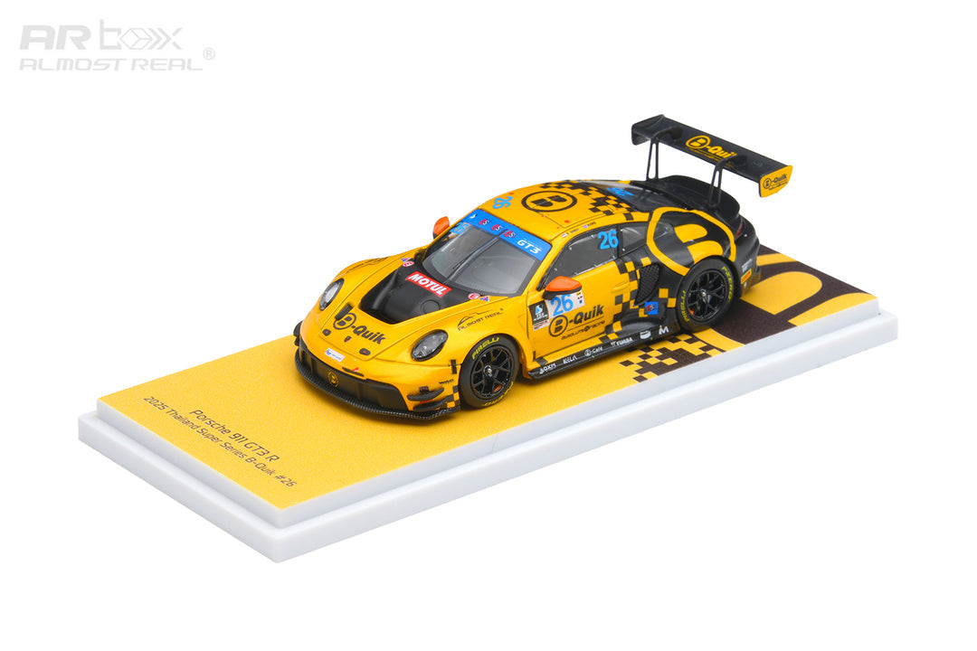 Almost Real 1/64 Porsche 911 GT3 R 2025 Thailand Super Series B-Quik Absolute Racing
#26 640005001