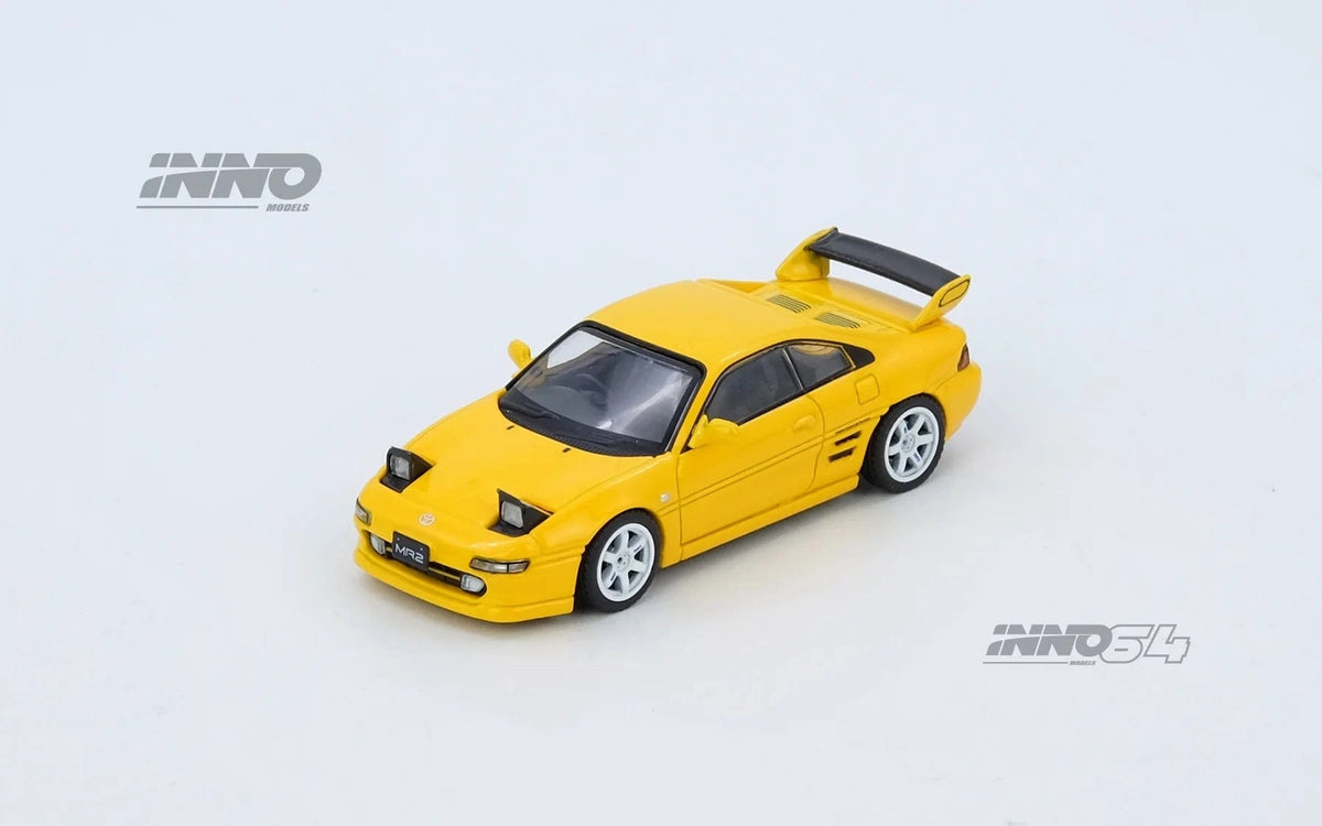 INNO64 1/64 Toyota MR2 (SW20) Yellow IN64-MR2-YL