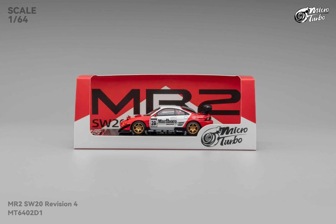 Micro Turbo 1:64 Toyota MR2 SW20 Marlboro Livery