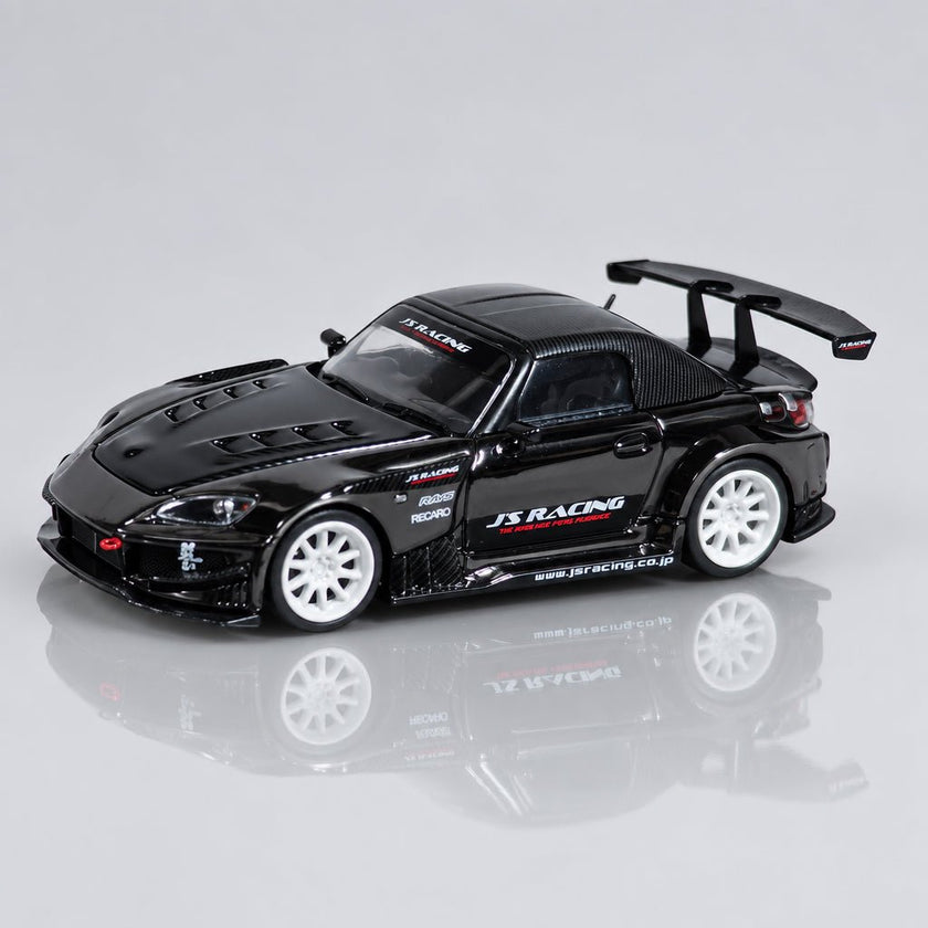 Motorhelix 1/64 Honda S2000 J's racing Customized Black Chrome