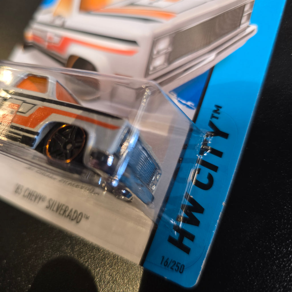 Hot Wheels HW City Toys R US Exclusive 83 Chevy Silverado White Fram