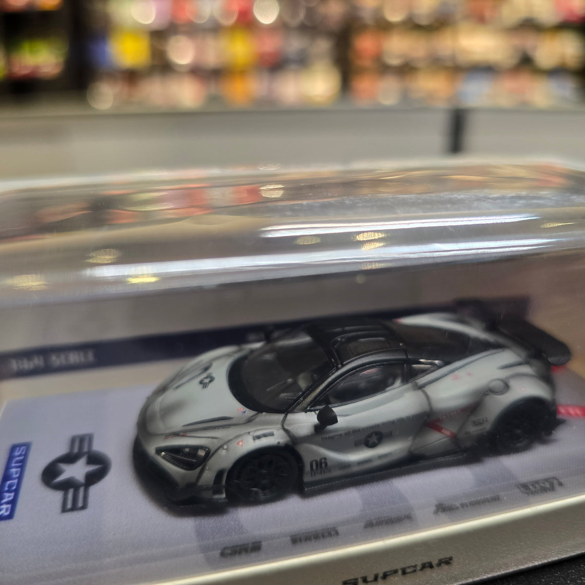Supcar 1:64 Mclaren 720S Grey Shadow