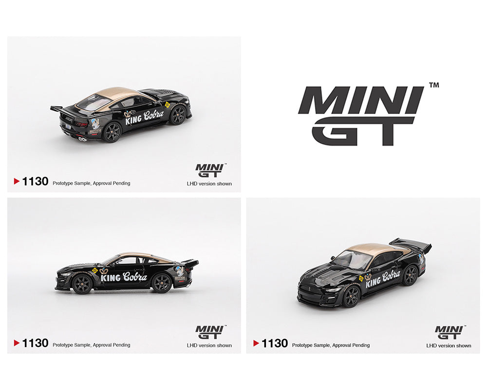 Mini GT 1:64 Shelby GT500 Dragon Snake Concept – Black/Gold- Limited Edition 1130