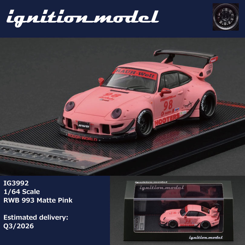 Ignition Model 1/64 RWB 993 Matte Pink IG3992