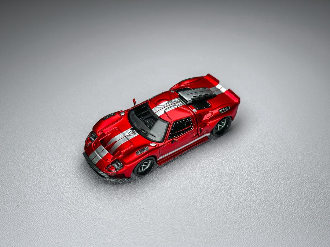Rhino Model RM 1/64 Ford GT40 Engine Hood Magnetic Cover Diecast model Red