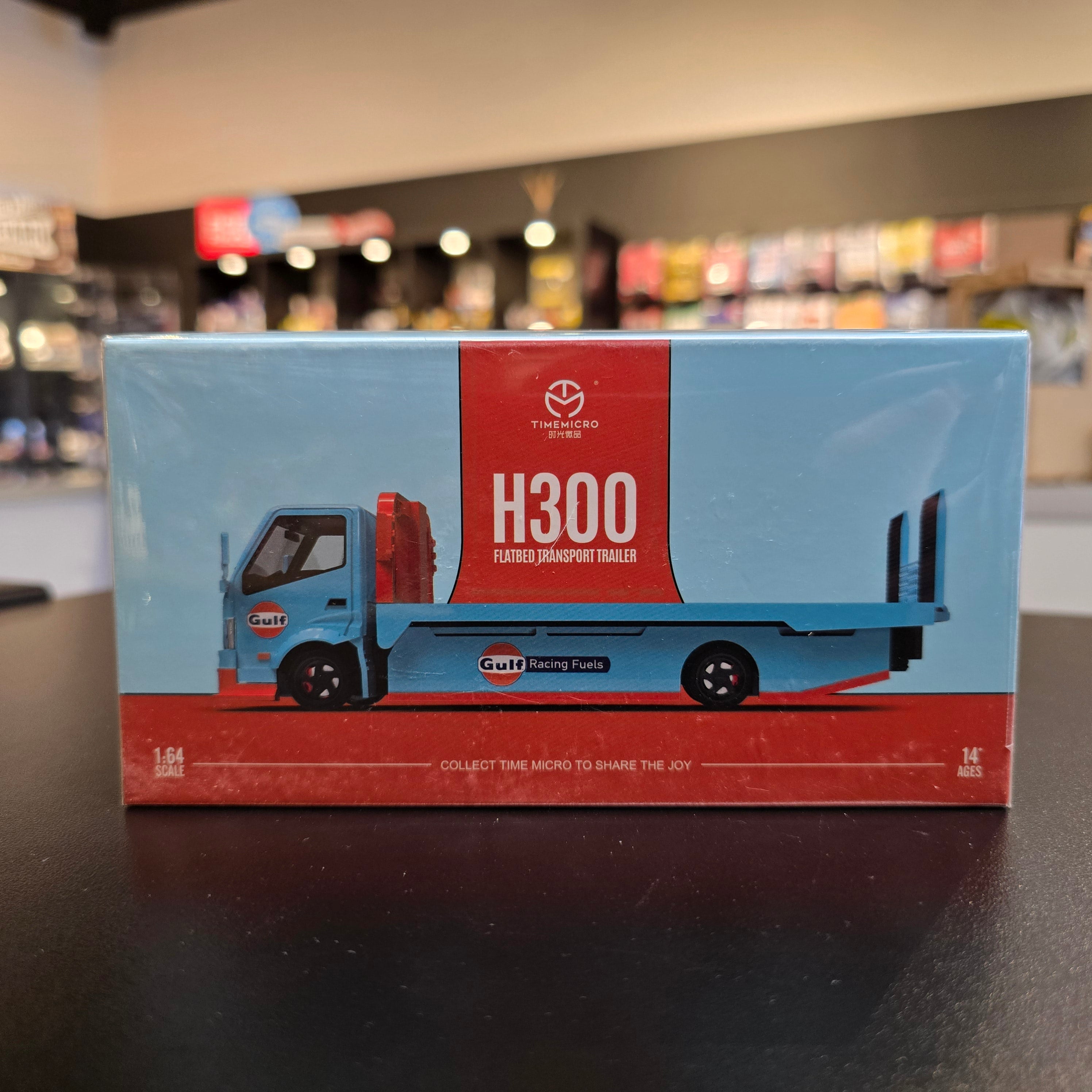 Time Micro Gulf Racing Hino H300 Flatbed Hauler