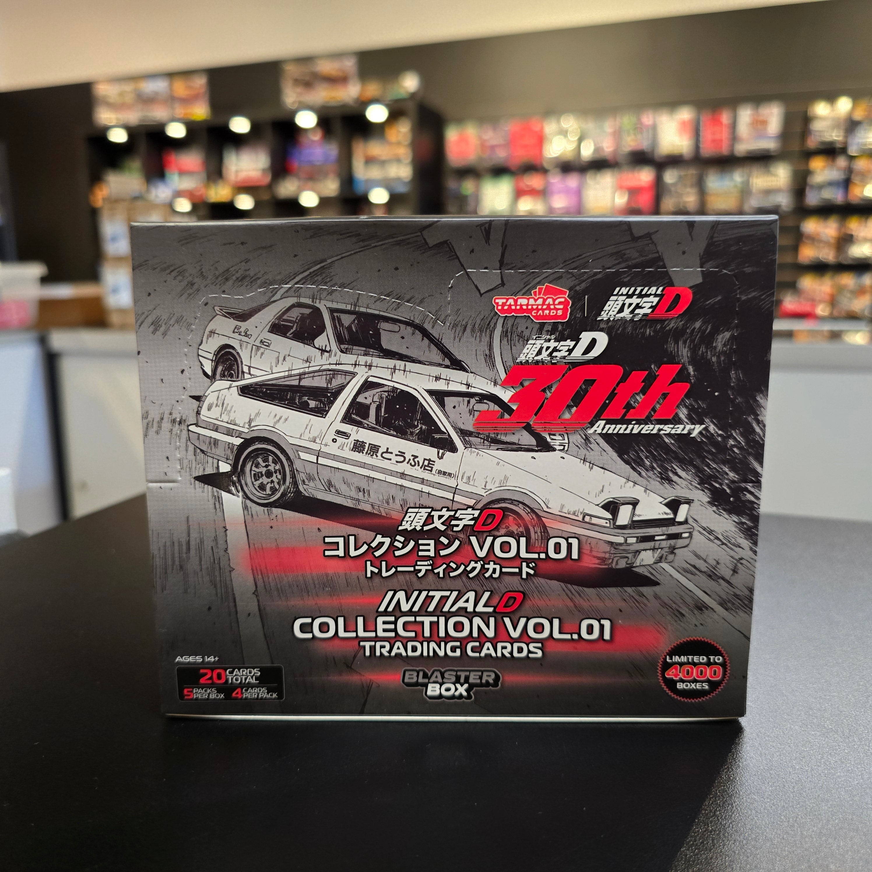 Tarmac Cards Initial D Collection Vol.01 - 30th Anniversary - Blaster Box TC-IDC-B01