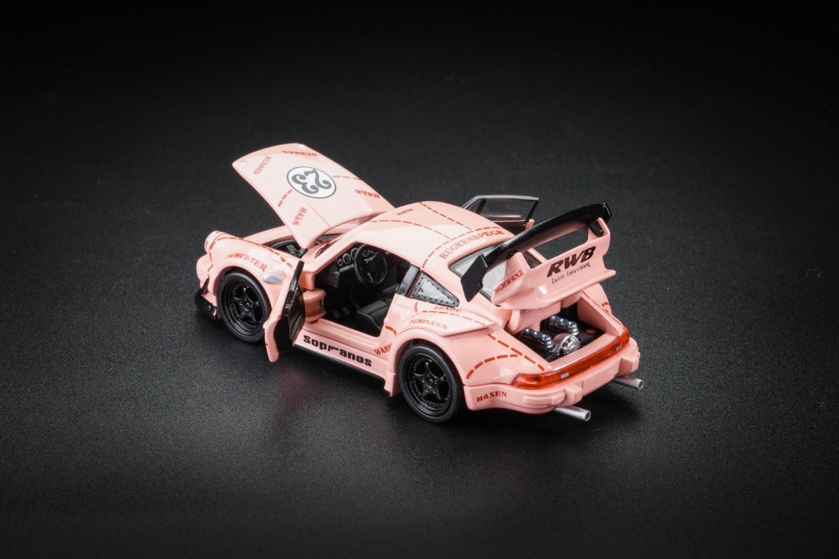 FG 1:64 Porsche RWB 930 Alloy Model Pink Pig