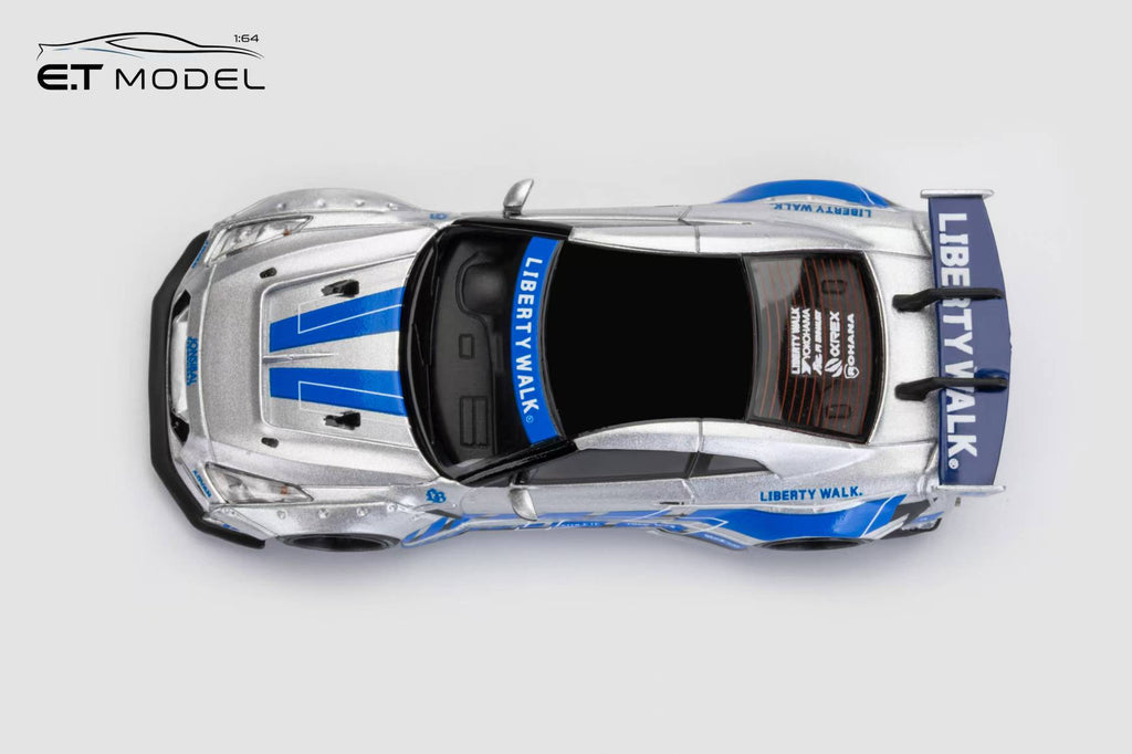 ET Model x Model Collect MC 1:64 GT-R R35 LB Widebody Modified 1.5 Version Diecast Model