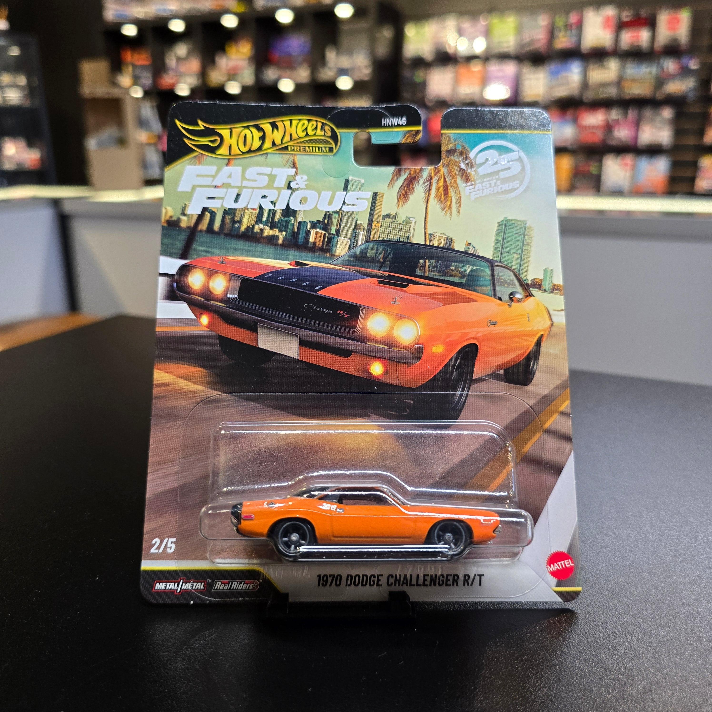 Hot Wheels 25 Years of Fast and Furious 1970 Dodge Chellenger R/T