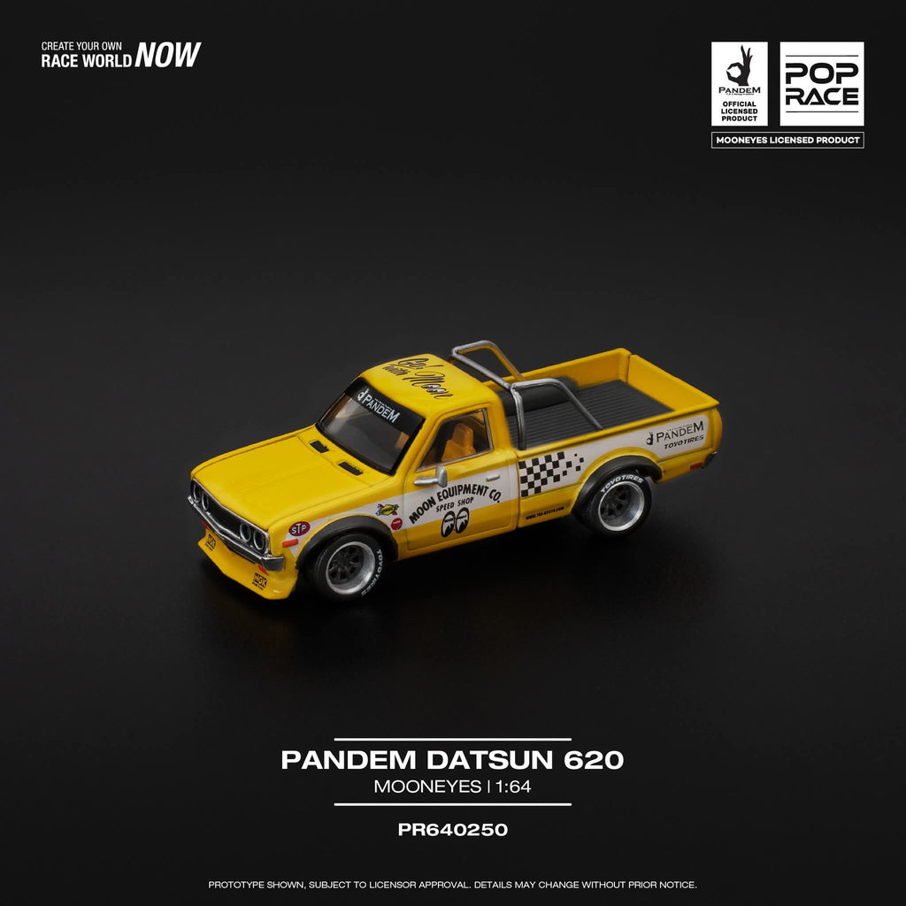 POP RACE 1/64 PANDEM DATSUN 620 - MOONEYES PR64-250
