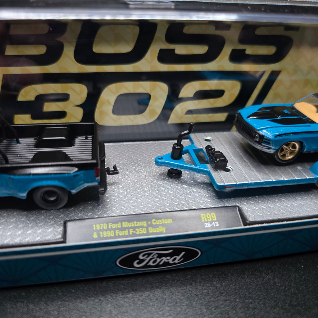 M2 Machines 1970 Ford Mustang – Custom & 1990 Ford F-350 Dually