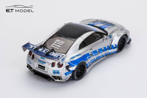 ET Model x Model Collect MC 1:64 GT-R R35 LB Widebody Modified 1.5 Version Diecast Model