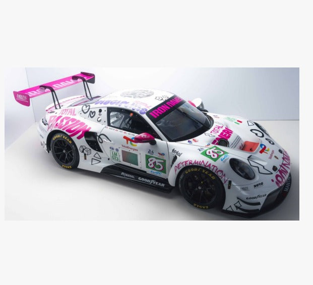 Star Race 1:64 Porsche 911 GT3 R White Pink Iron Dames #85