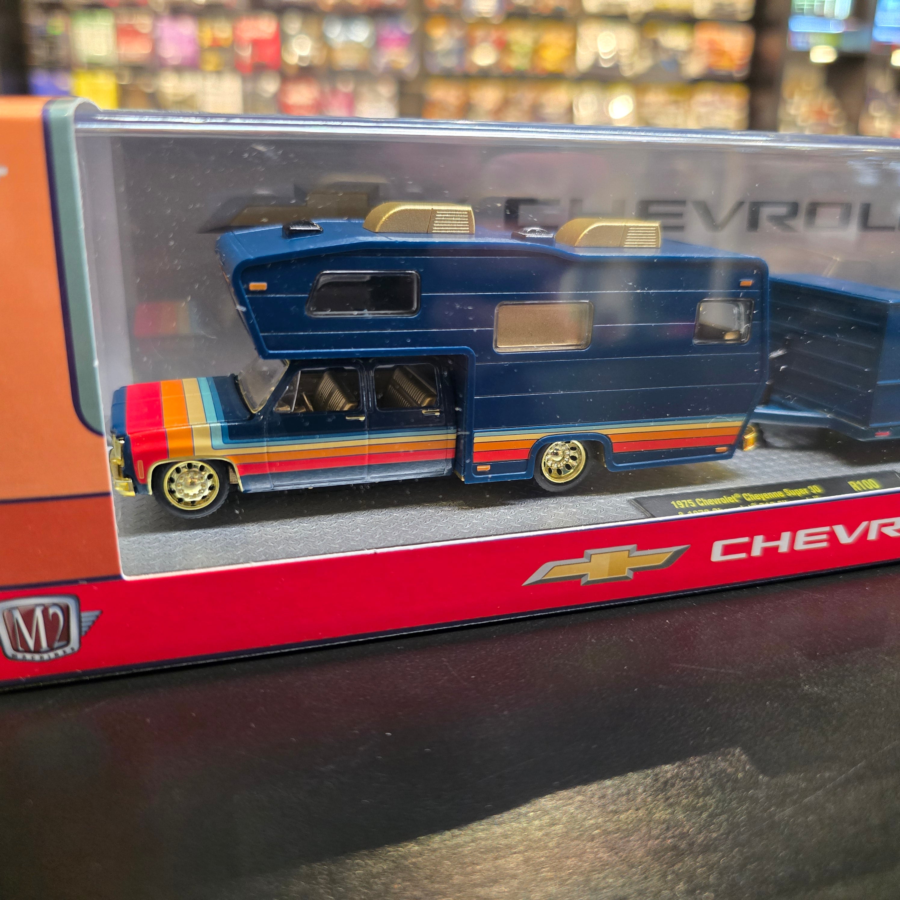 *Chase* M2 Machines 1:64 Auto-Haulers Release 100 Assortment 1975 Chevrolet Cheyenne Super 30 & 1978 Chevrolet C10 Silverado