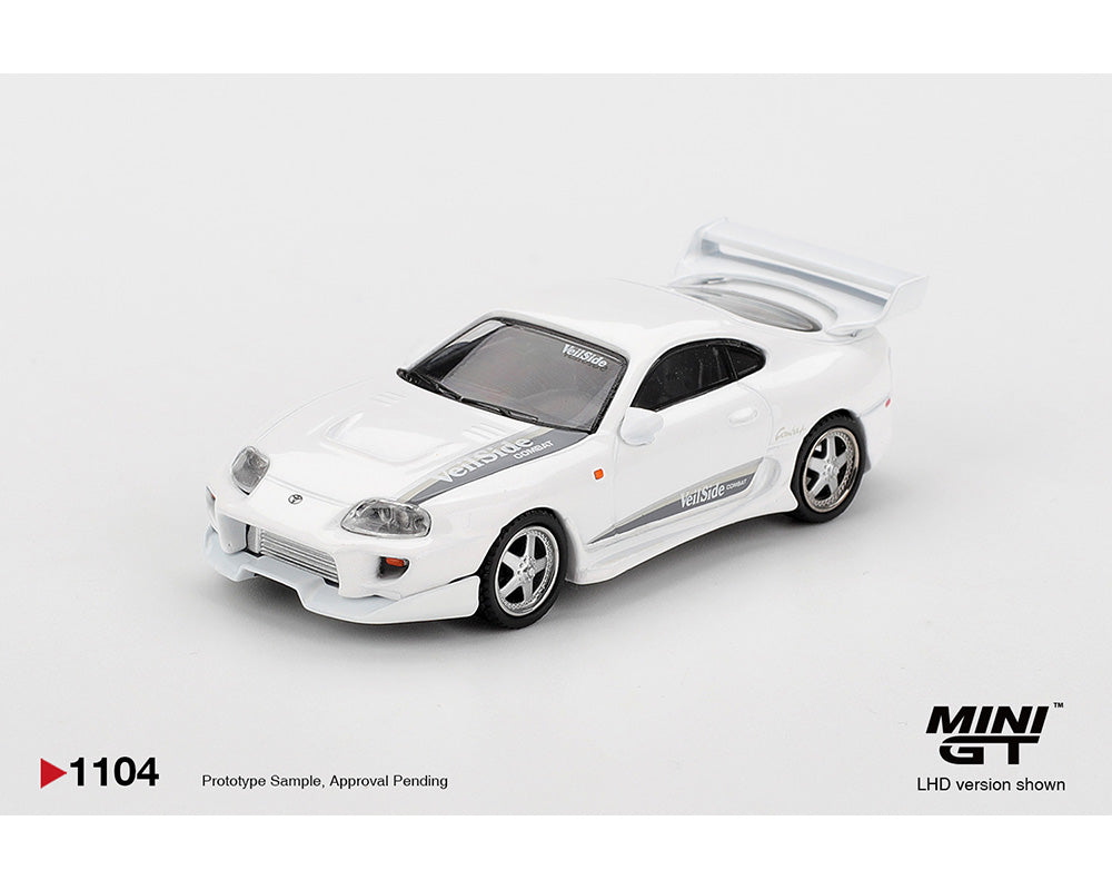 Mini GT 1:64 Toyota Supra VeilSide Combat V-I – White #1104