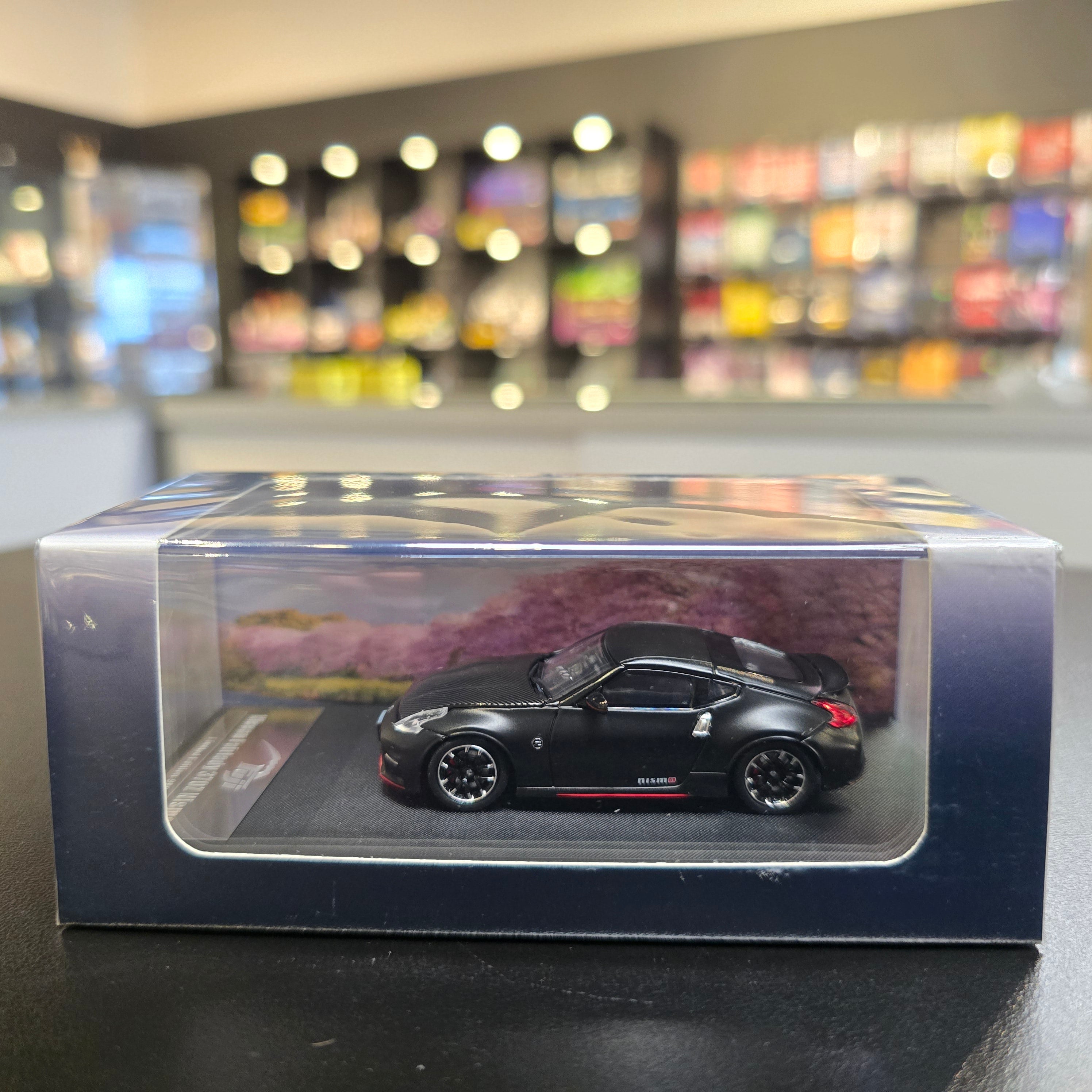 Fuji 1/64 Fairlady Z 370Z Nismo Version Black Carbon Cover