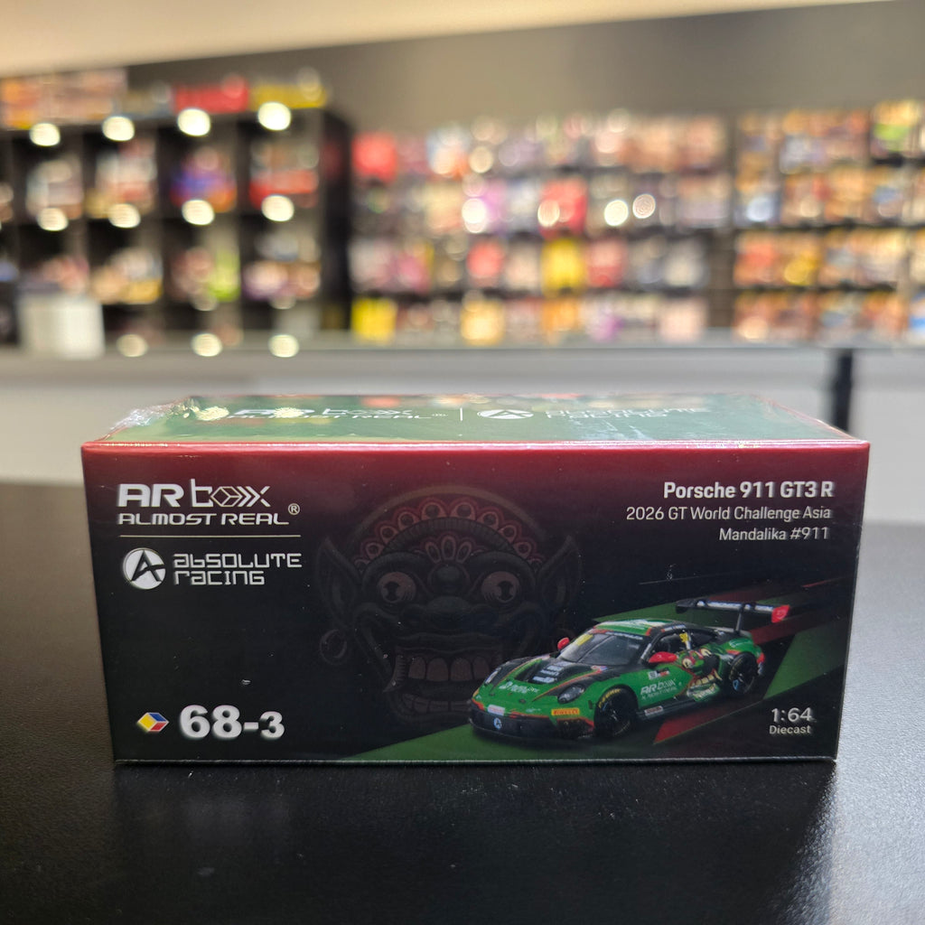 Almost Real 1/64 Porsche 911 GT3 R 2026 GT World Challenge Asia Mandalika #911 640006021