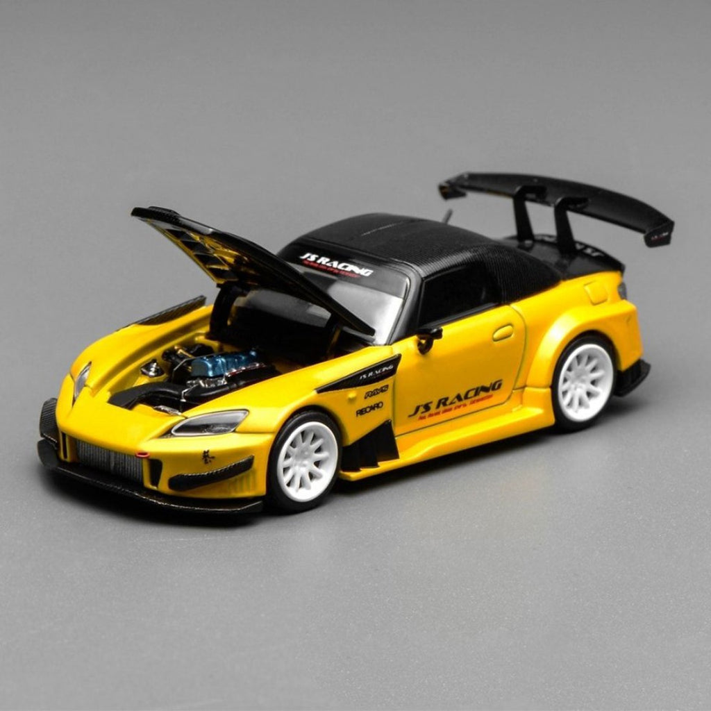 Motorhelix 1/64 Honda S2000 J‘s Racing New Indy Yellow Pearl