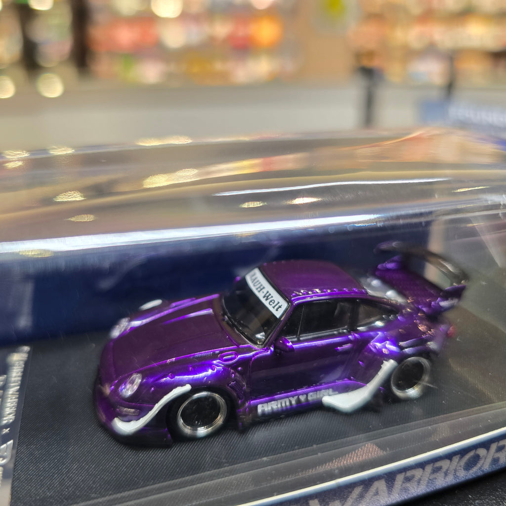 Street Warrior Purple RWB Army Girl Porsche