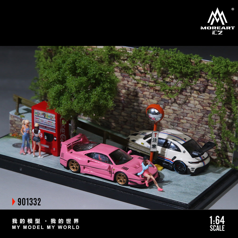MoreArt 1:64 MINIATURE SUMMER RAMP SCENE MO901332