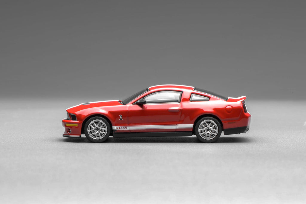 Motorhelix x Greenlight 1/64 Ford Mustang Shelby GT500 2007 RED GL-1251005A