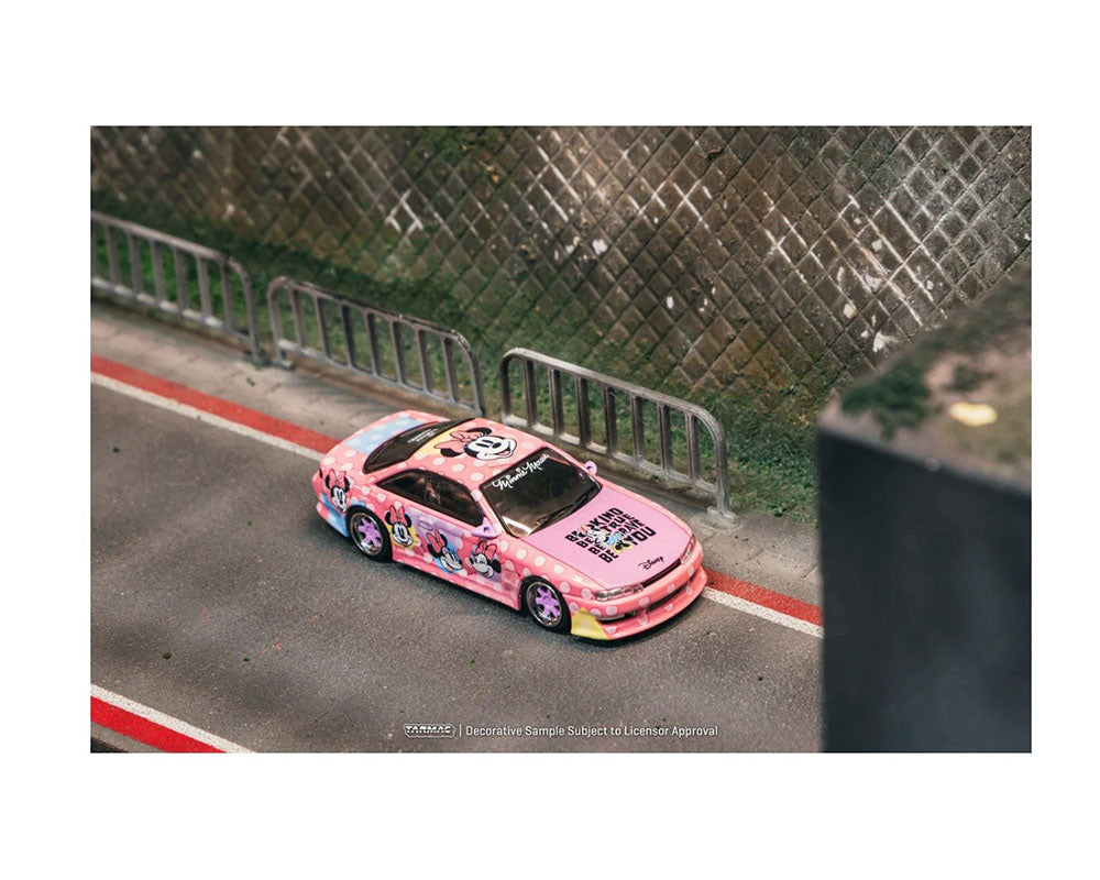 Tarmac Works 1:64 VERTEX Silvia (S14) Disney Minnie Mouse Limited Edition