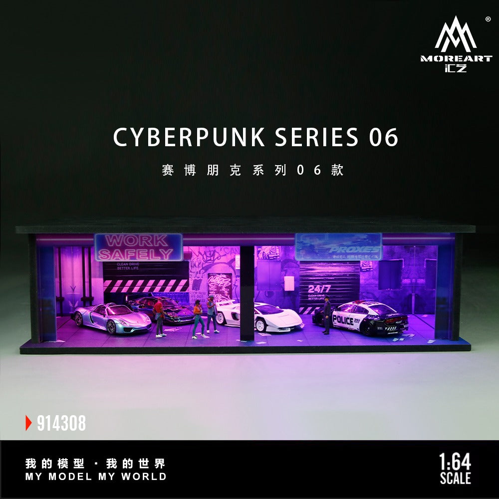 MoreArt 1:64 Cyberpunk Series 06 Scene Diorama