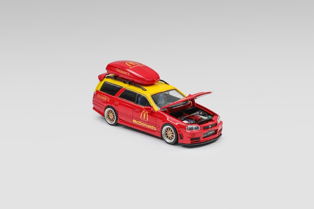 Zoom 1/64 Stagea 1st Generation WC34 260RS Wagon Diecast Model