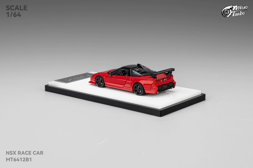 Micro Turbo - 1:64 Custom NSX Race Car - Classic Red MT6412B1