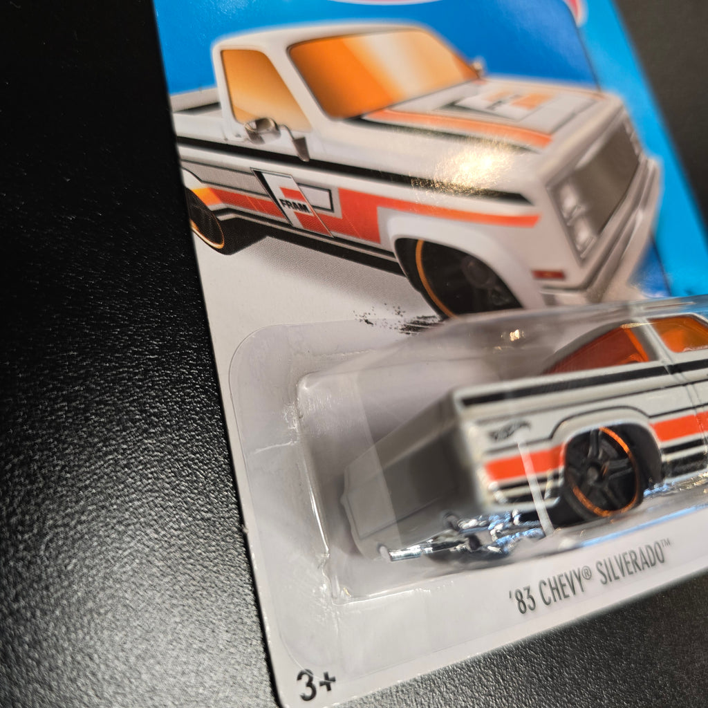Hot Wheels HW City Toys R US Exclusive 83 Chevy Silverado White Fram