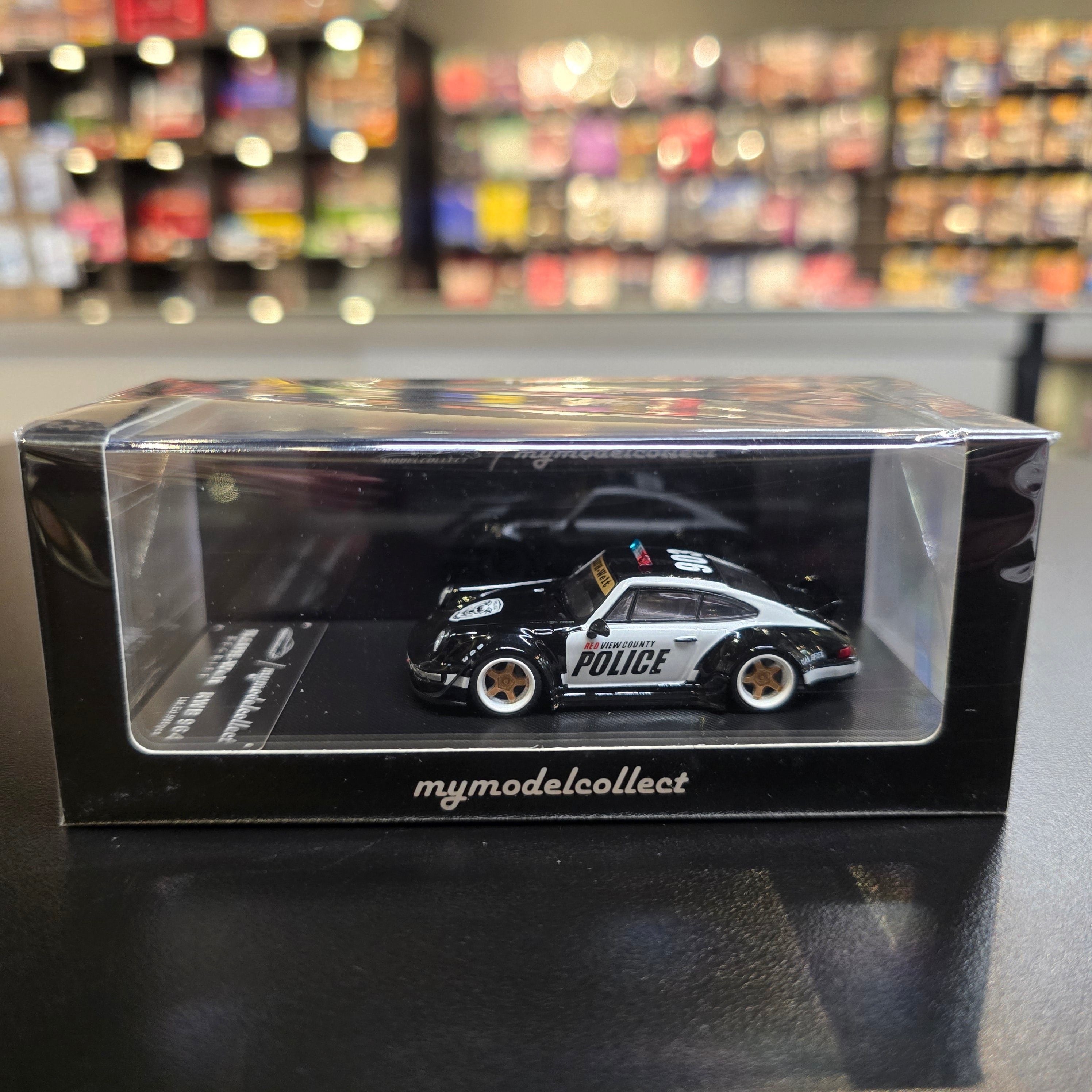 MC Porsche 964 Ducktail Police Livery