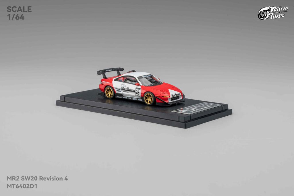 Micro Turbo 1:64 Toyota MR2 SW20 Marlboro Livery